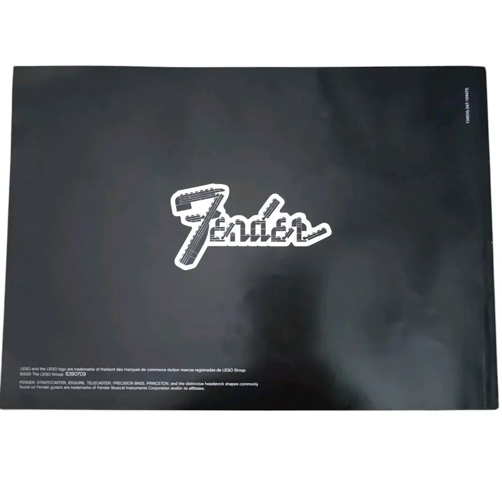 LEGO Fender Stratocaster‎ 21329 Instruction Manual Book Only
